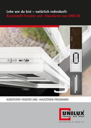 UNILUX-Kunststoff-Fenster